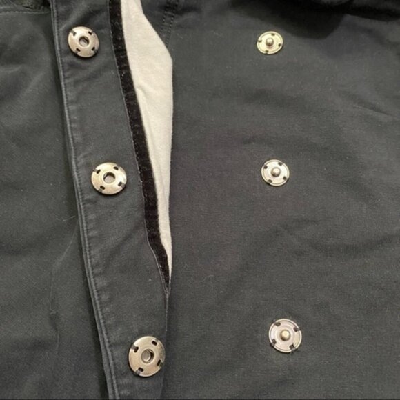 Lululemon Awareness Wrap Hoodie Black Sweater Size 4 - Picture 7 of 10